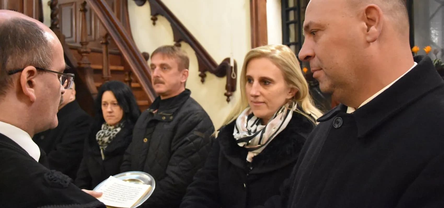 Jubiláló házaspárok megáldása az óévi hálaadó istentiszteleten - Nyíregyháza-Városi Református Egyházközség, 2018. december 31.