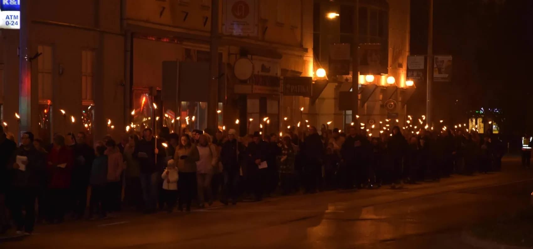 Fáklyás felvonulás a reformáció napján - Nyíregyháza-Városi Református Egyházközség, 2019. október 31.