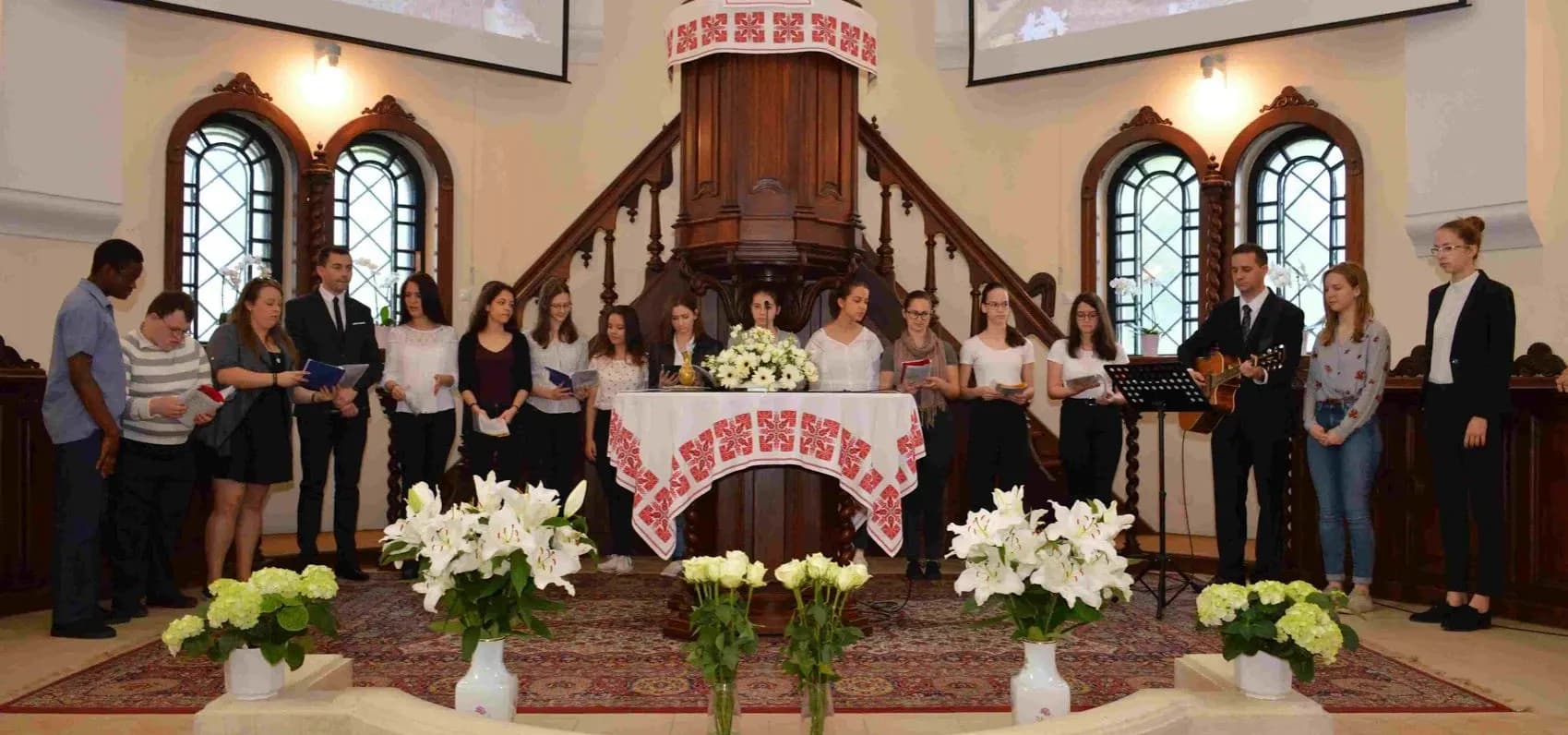 Istentiszteleten mutatkoztak be gyülekezetünk ifisei - Nyíregyháza-Városi Református Egyházközség, 2019. május 26.