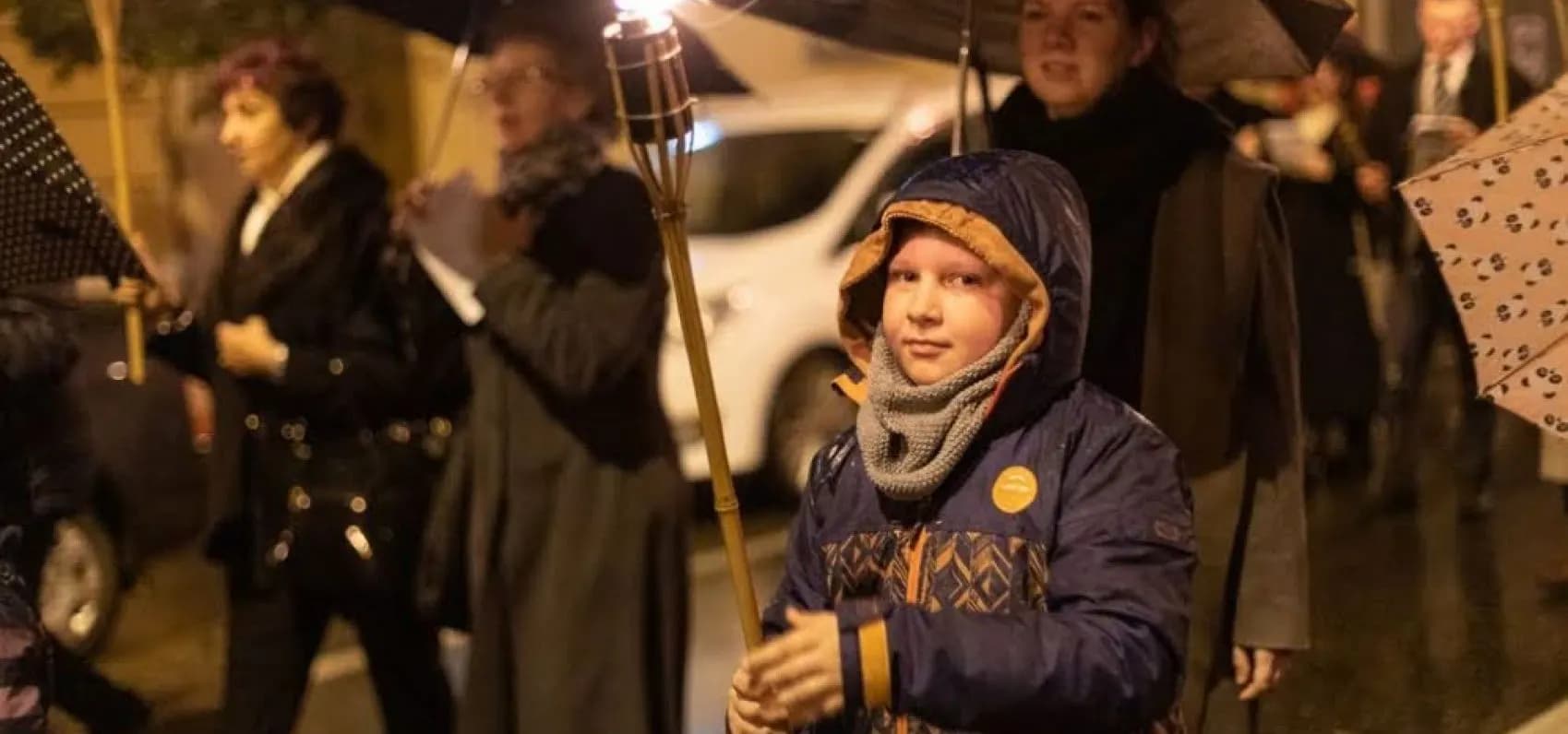 Egyedül hit által üdvözülünk - Fáklyás felvonulás Nyíregyházán a reformáció emlékünnepén - Nyíregyháza-Városi Református Egyházközség, 2023. november 1.