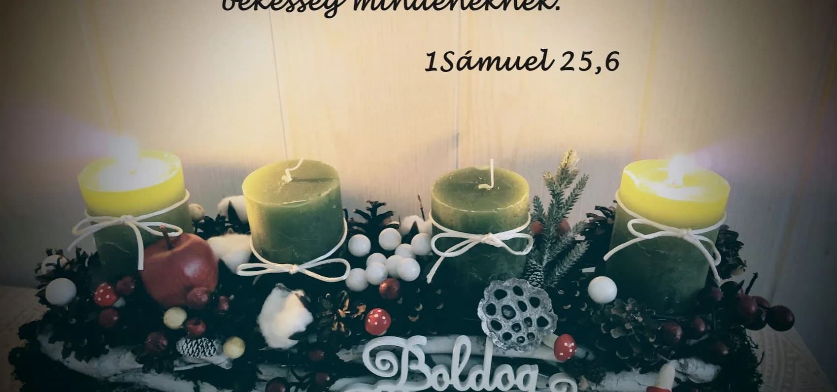 Adventi üzenetek - gyülekezetünk tagjaitól - Nyíregyháza-Városi Református Egyházközség, 2020. december 13.