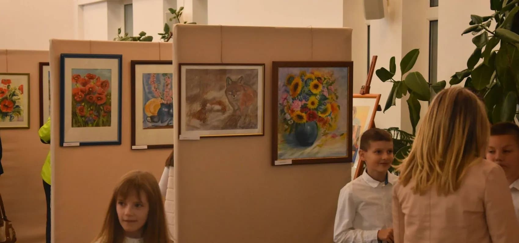 Istennek művét megismerni - Sietőné Fitos Éva tárlata a Kazettás Teremben - Nyíregyháza-Városi Református Egyházközség, 2021. október 12.