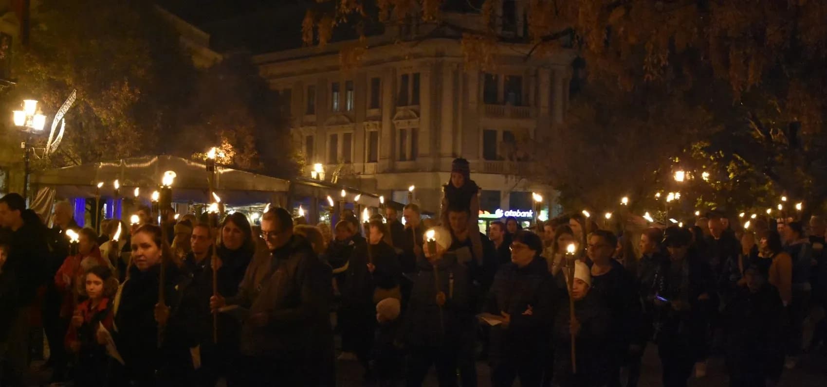 Fáklyás felvonulás a reformáció ünnepén - Nyíregyháza-Városi Református Egyházközség, 2024. november 4.