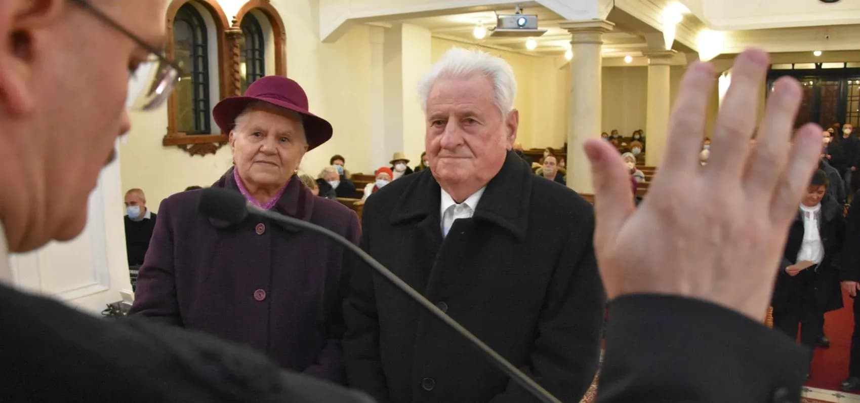 Áldást kaptak a jubiláló házaspárok - Nyíregyháza-Városi Református Egyházközség, 2020. december 31.