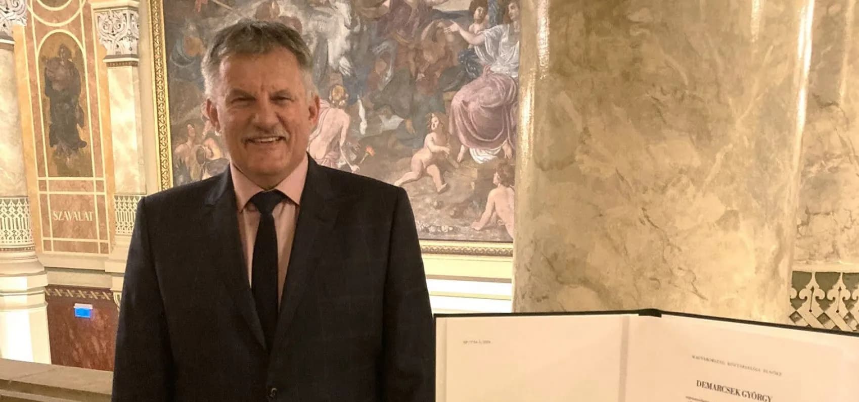 Állami kitüntetést kapott Demarcsek György - Nyíregyháza-Városi Református Egyházközség, 2024. augusztus 24.