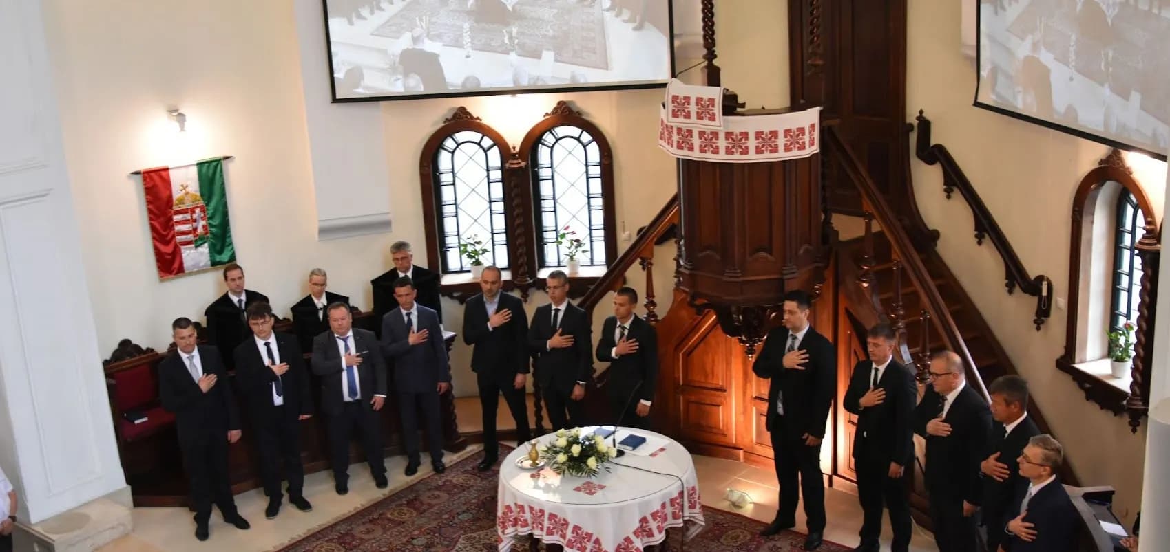 Lelkészbeiktatás, presbiterek fogadalomtétele - Nyíregyháza-Városi Református Egyházközség, 2022. május 22.