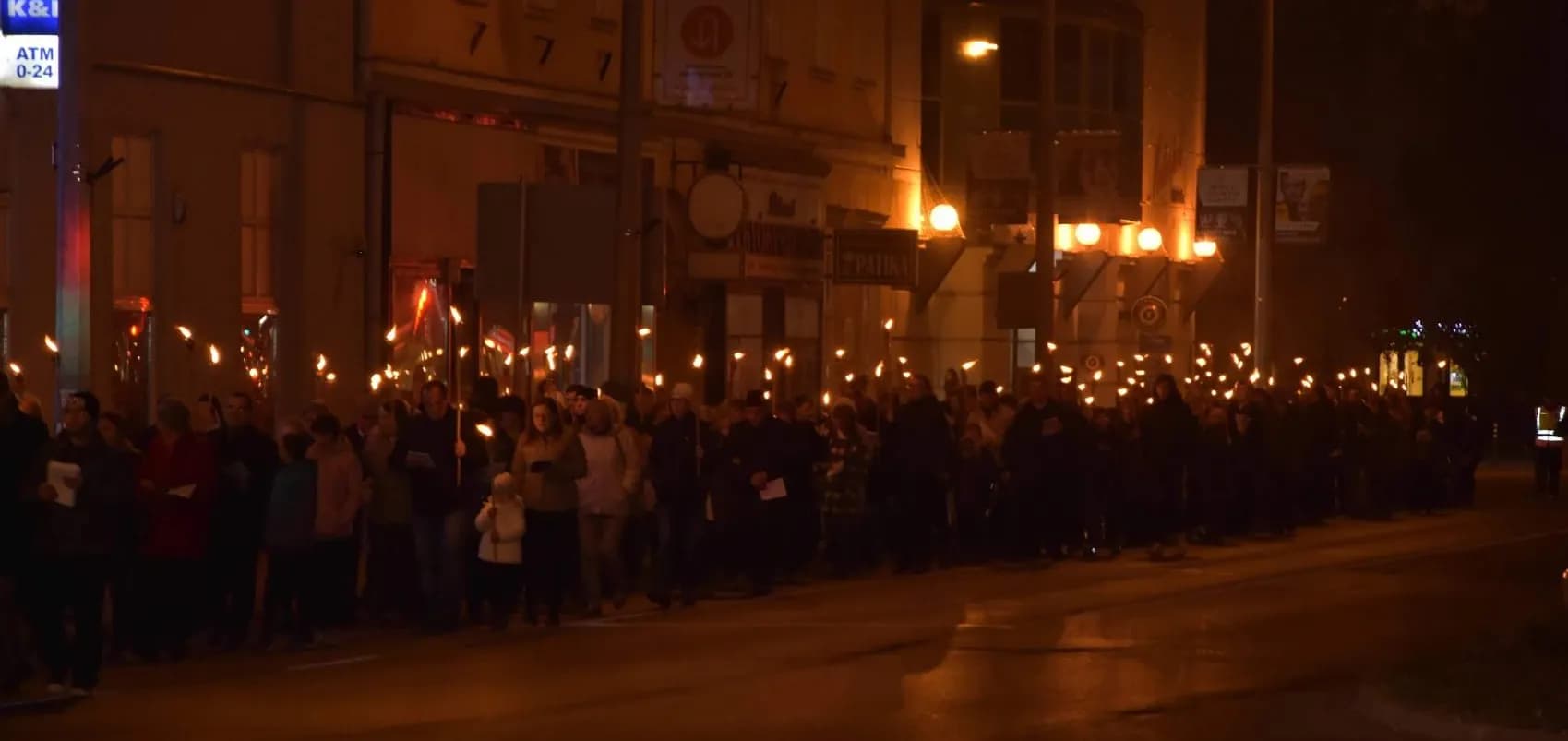 Fáklyás felvonulás a reformáció napján - Nyíregyháza-Városi Református Egyházközség, 2019. október 31.