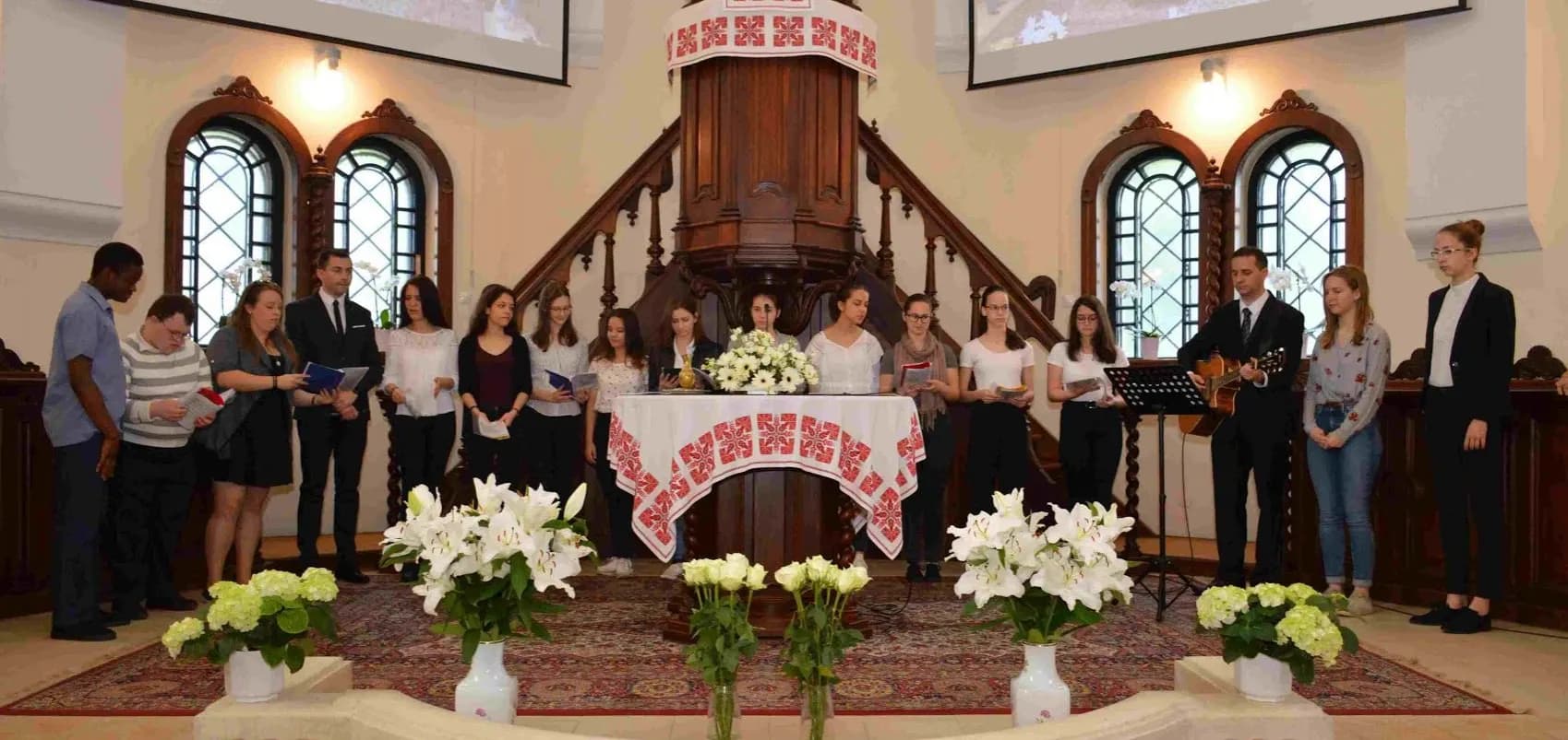 Istentiszteleten mutatkoztak be gyülekezetünk ifisei - Nyíregyháza-Városi Református Egyházközség, 2019. május 26.