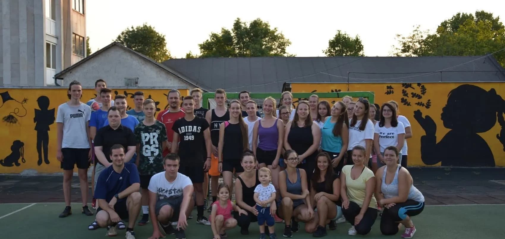 „Krisztus győztesekké tett minket...” - Ifjúsági sportnap a templom mellett - Nyíregyháza-Városi Református Egyházközség, 2018. augusztus 10.