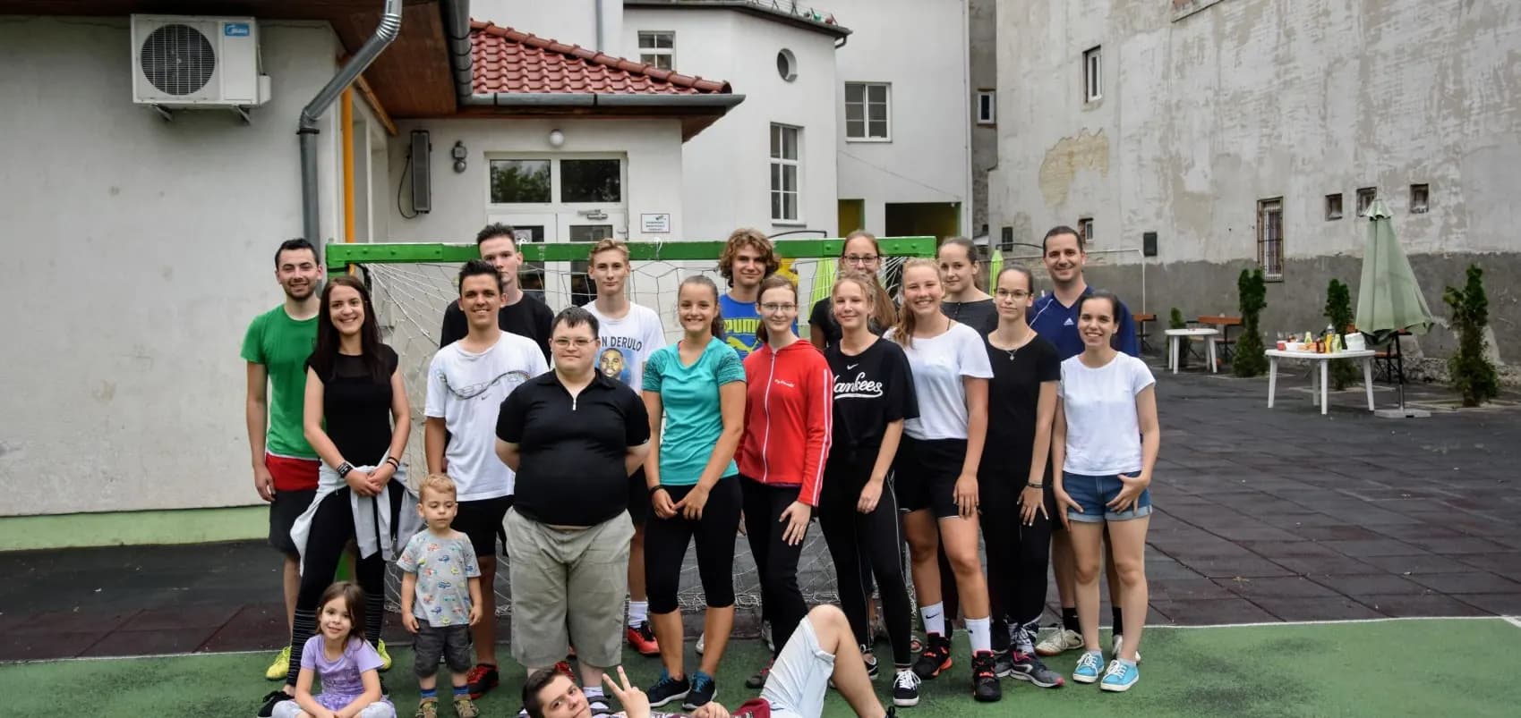 Ifjúsági sportnap a templom mellett - Nyíregyháza-Városi Református Egyházközség, 2019. augusztus 2.