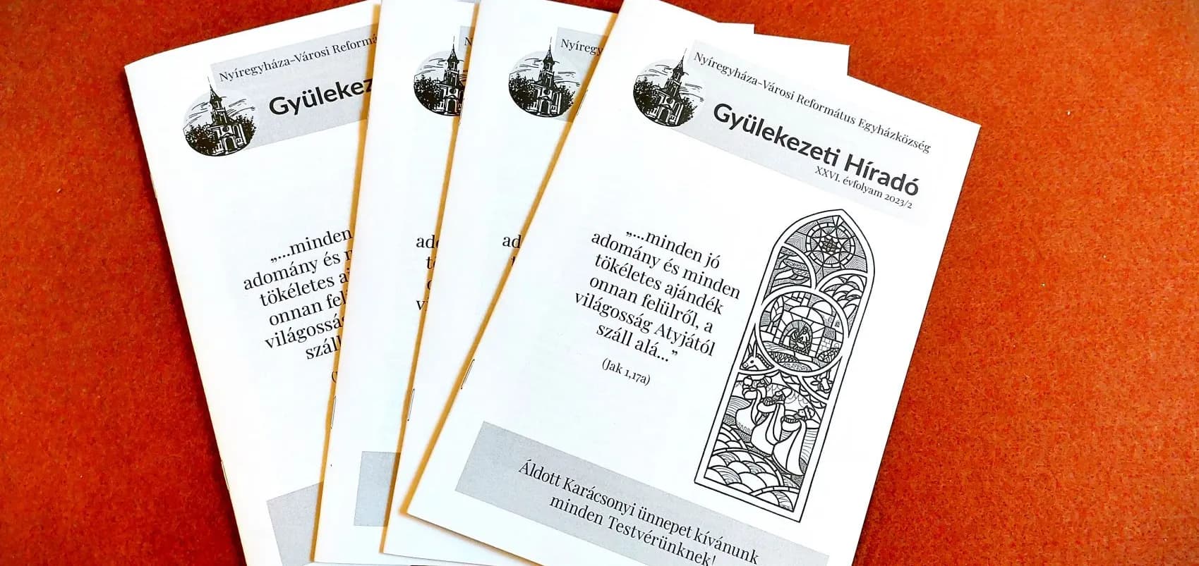 Online olvasható a karácsonyi Gyülekezeti Híradó - Nyíregyháza-Városi Református Egyházközség, 2023. december 27.