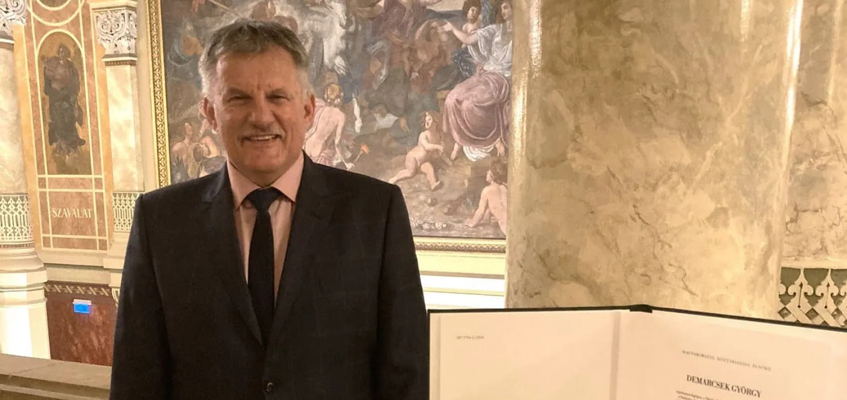 Állami kitüntetést kapott Demarcsek György - Nyíregyháza-Városi Református Egyházközség, 2024. augusztus 24.