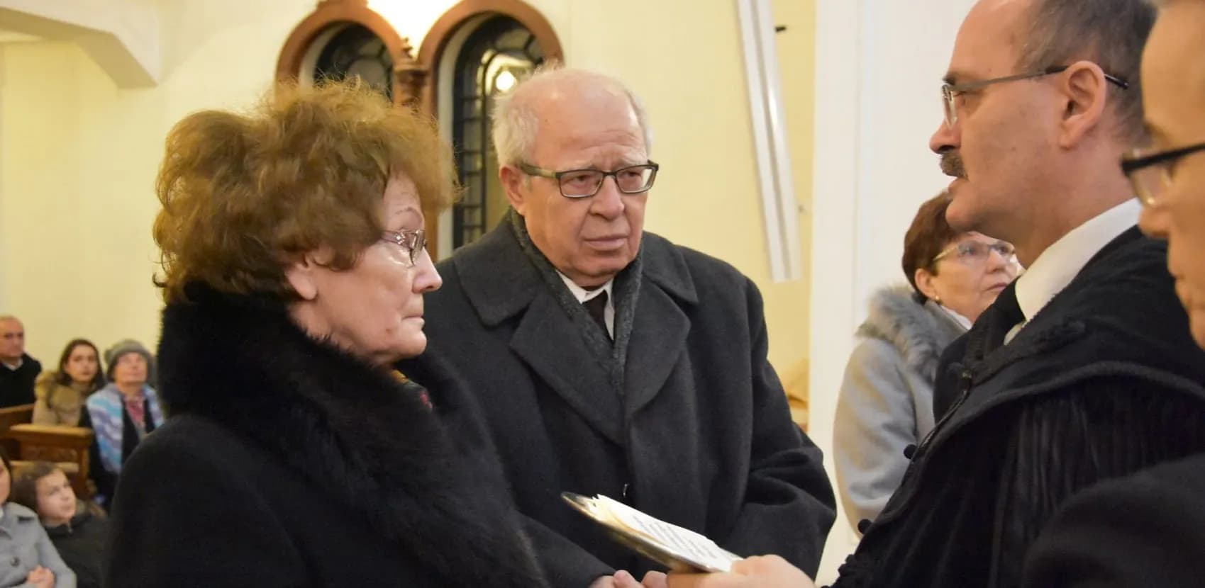 Jubiláló Házaspárok megáldása