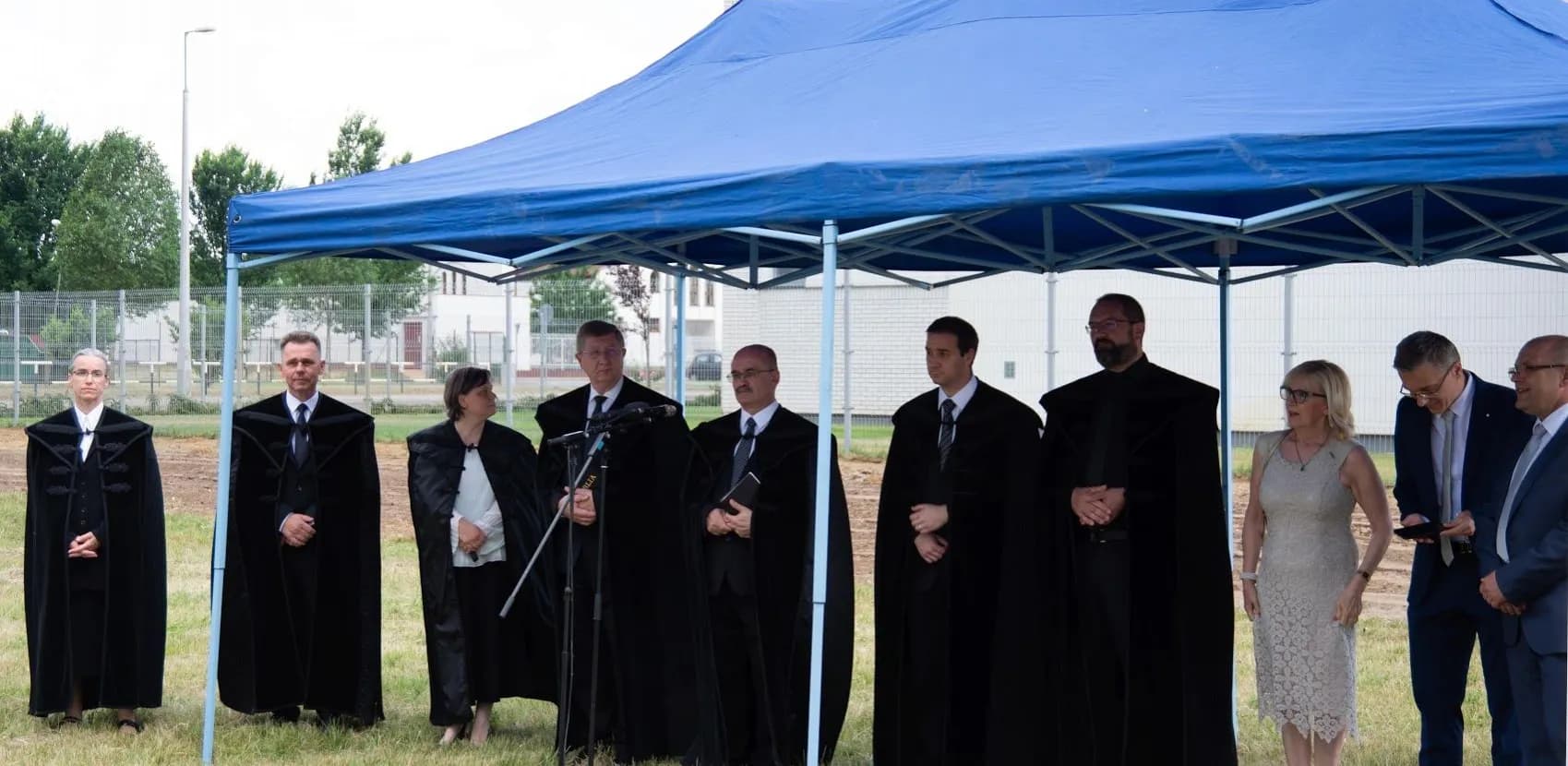 Református óvodák alapkövének letétele