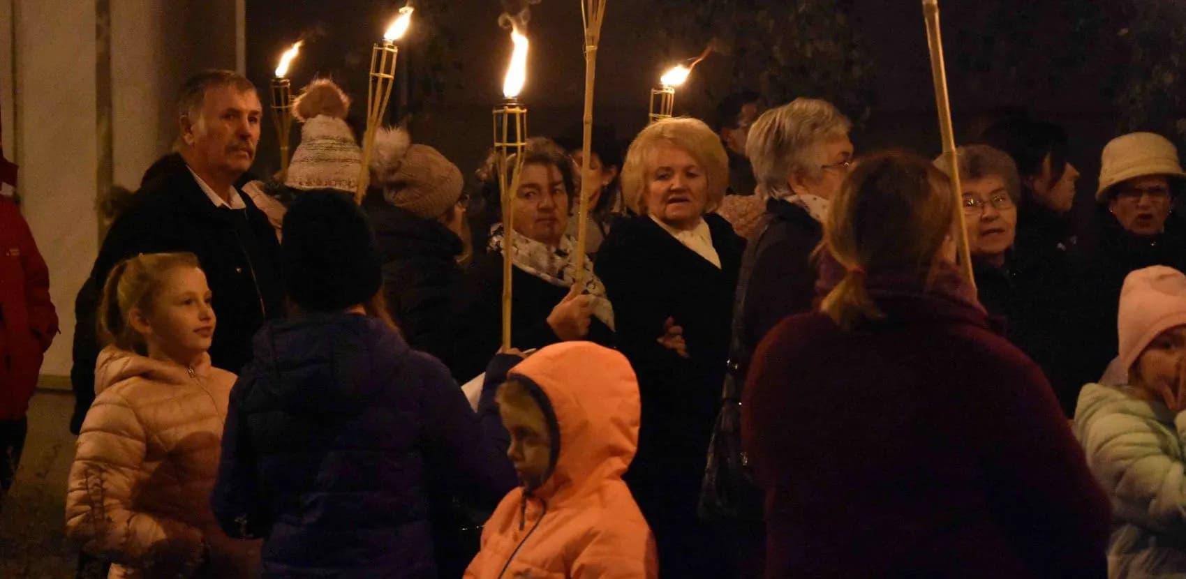 Fáklyás felvonulás a reformáció napján
