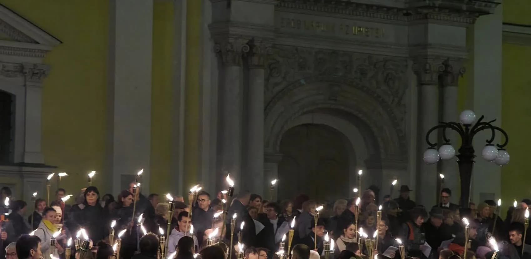 Fáklyás felvonulás a Reformáció ünnepén