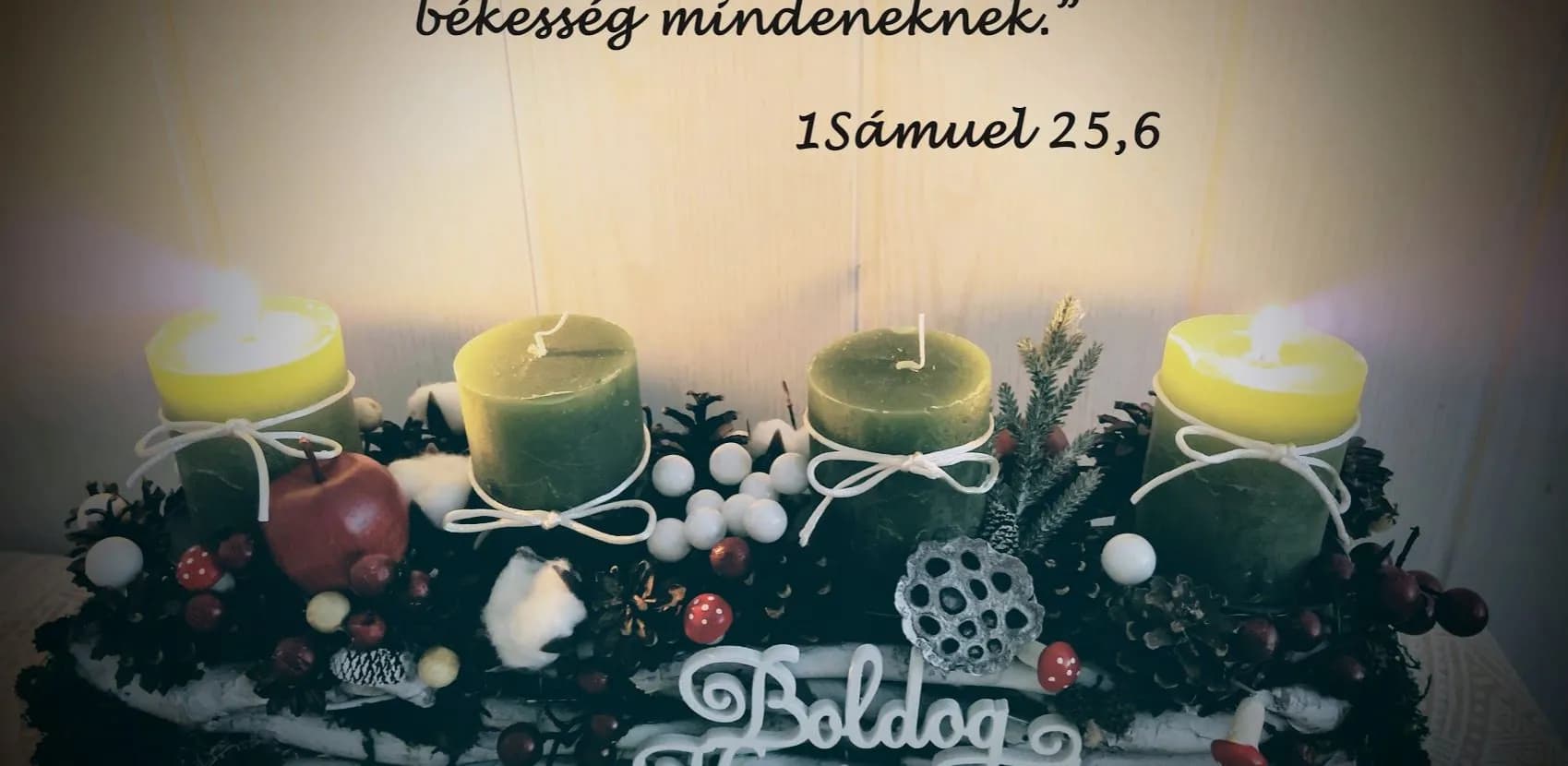 Adventi üzenetek - gyülekezetünk tagjaitól - 2020. december 13.