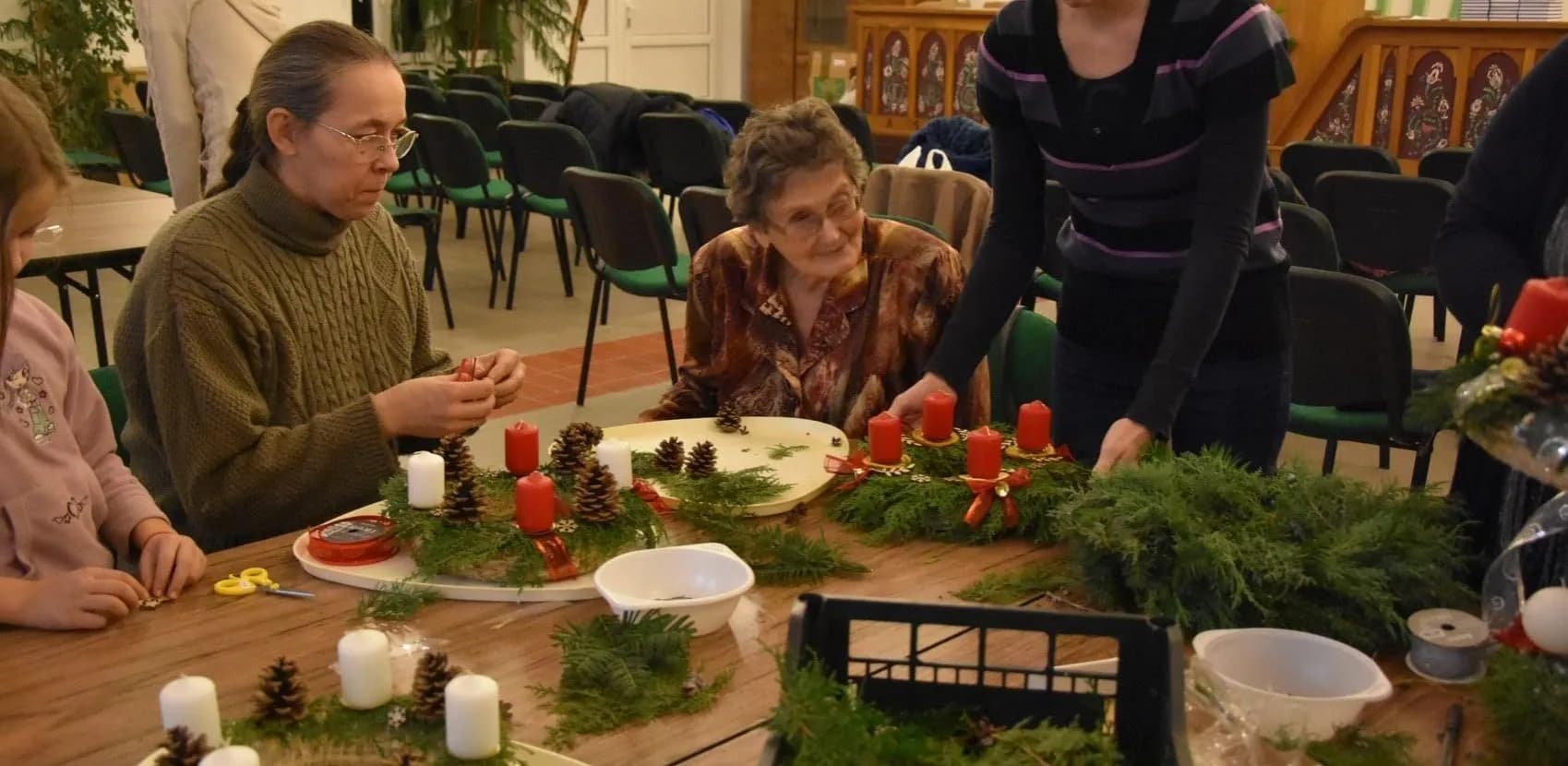 Készítsétek az Úr útját… - Adventi koszorúkészítés - 2018. december 1.