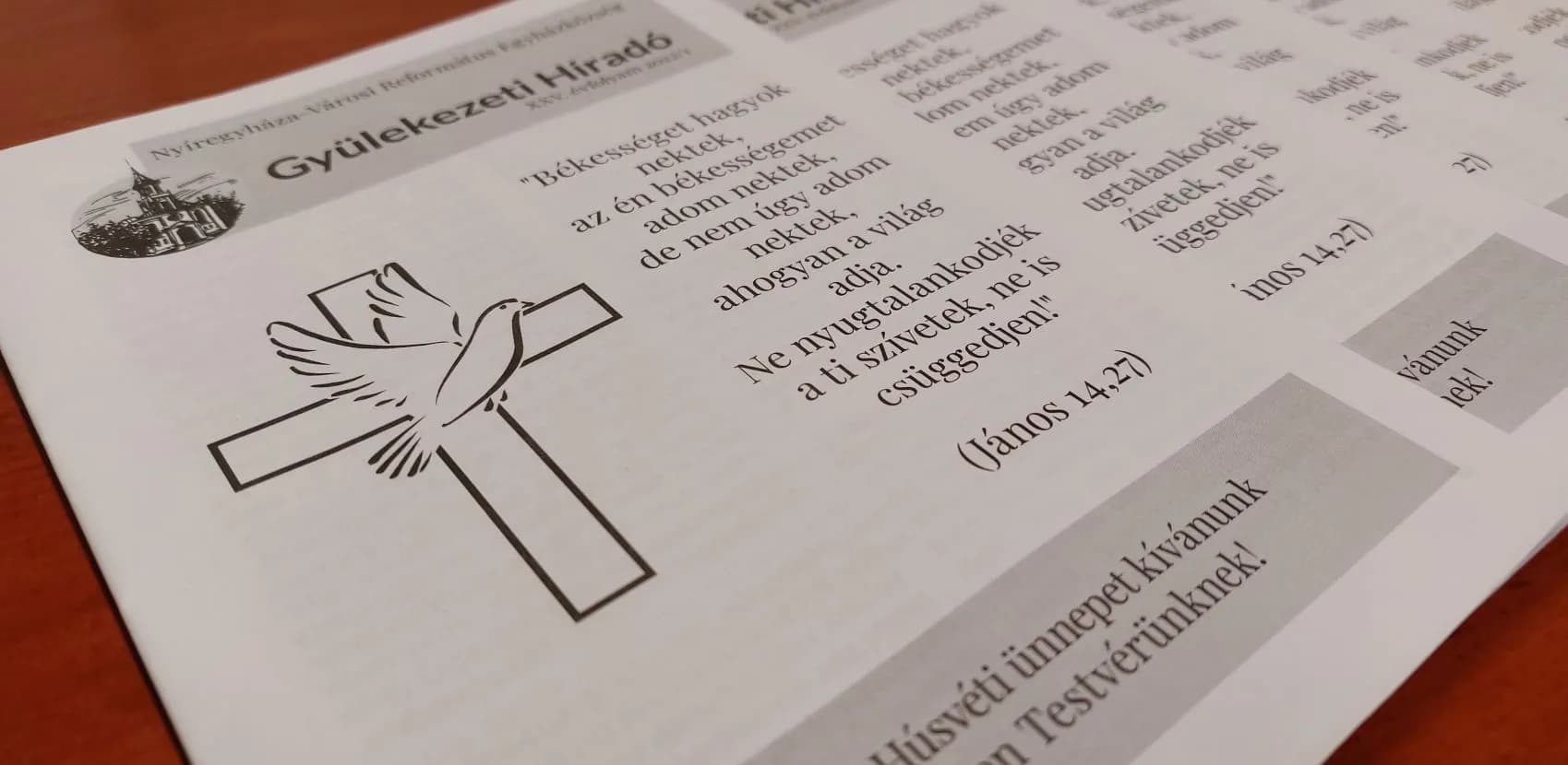 Online is olvasható a húsvéti Gyülekezeti Híradó! - 2022. április 16.