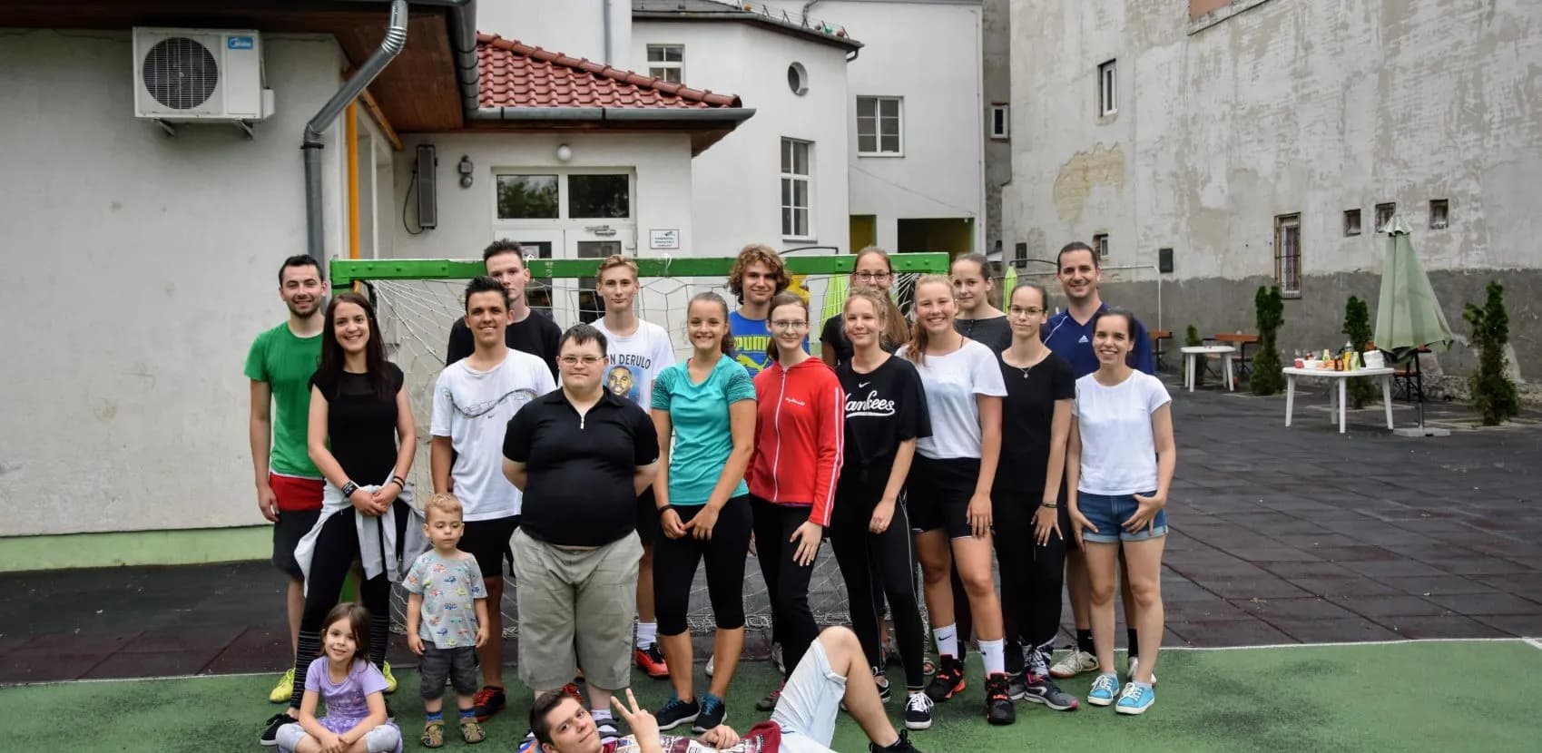 Ifjúsági sportnap a templom mellett - 2019. augusztus 2.