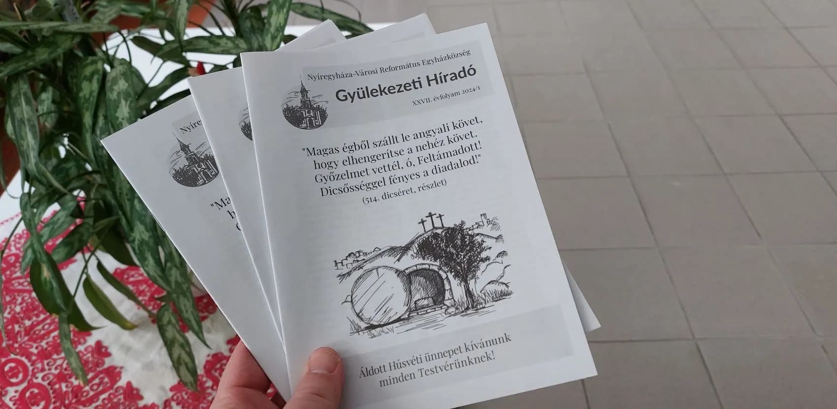 Online is olvasható a húsvéti Gyülekezeti Híradó - 2024. március 31.