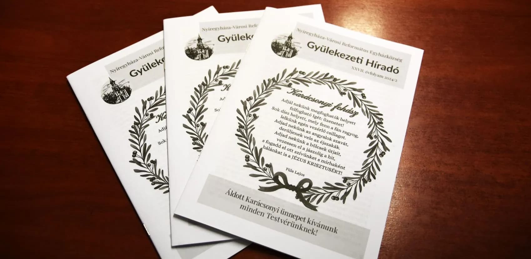 Lapozzon bele a Gyülekezeti Híradó karácsonyi számába! - 2024. december 21.