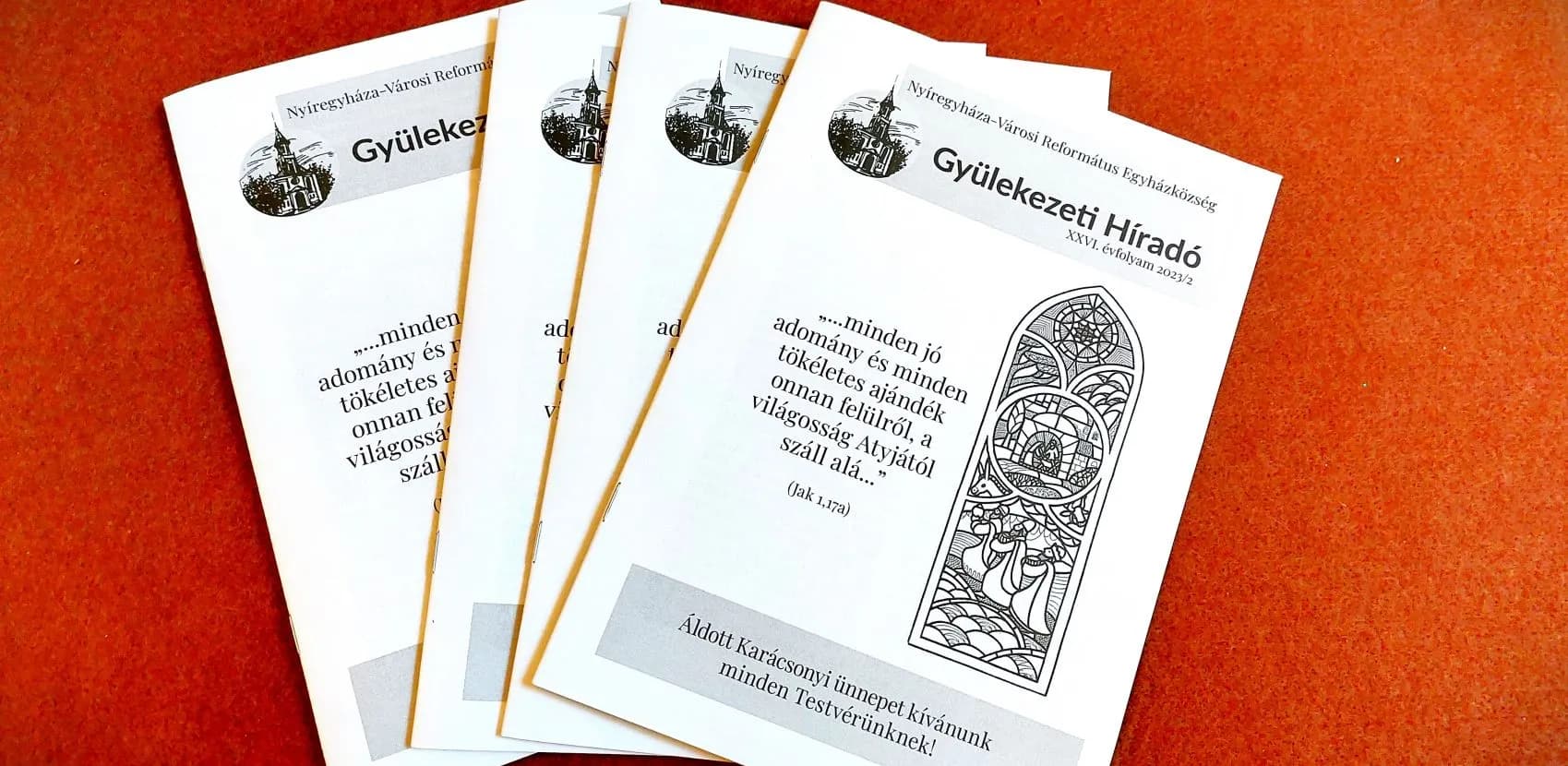 Online olvasható a karácsonyi Gyülekezeti Híradó - 2023. december 27.