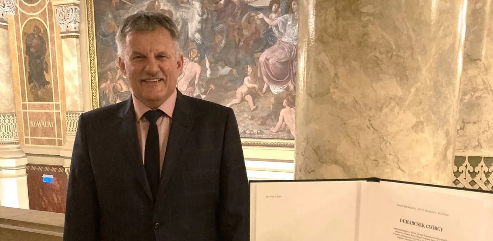 Állami kitüntetést kapott Demarcsek György - 2024. augusztus 24.