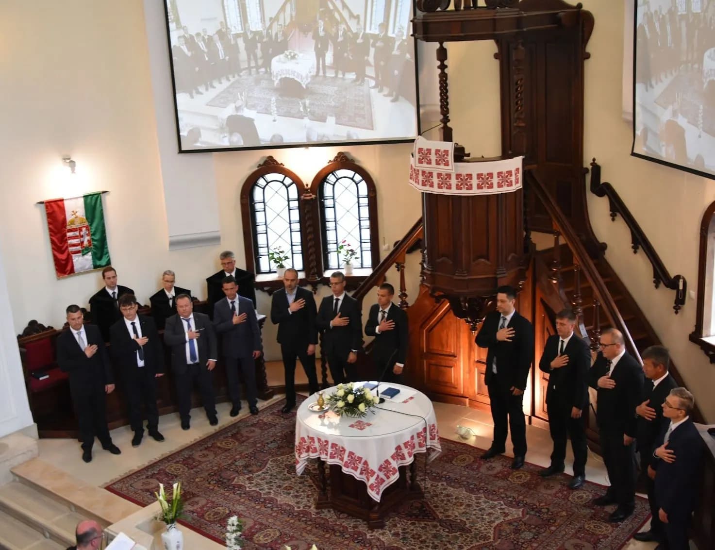 Lelkészbeiktatás, presbiterek fogadalomtétele - Nyíregyháza-Városi Református Egyházközség, 2022. május 22.