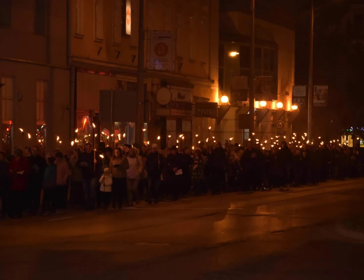 Fáklyás felvonulás a reformáció napján - Nyíregyháza-Városi Református Egyházközség, 2019. október 31.