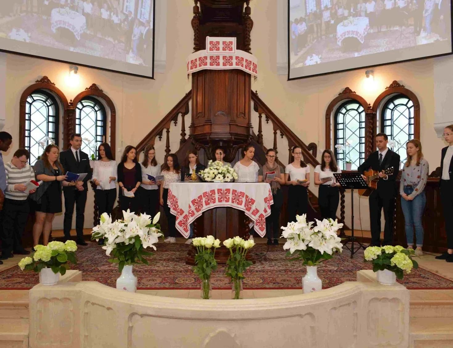 Istentiszteleten mutatkoztak be gyülekezetünk ifisei - Nyíregyháza-Városi Református Egyházközség, 2019. május 26.