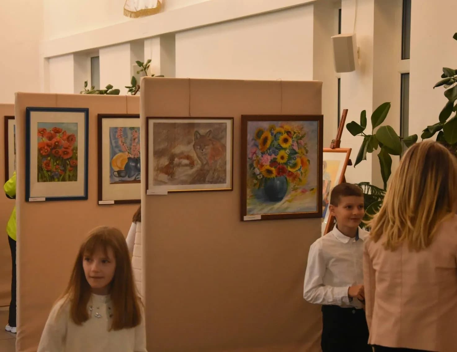 Istennek művét megismerni - Sietőné Fitos Éva tárlata a Kazettás Teremben - Nyíregyháza-Városi Református Egyházközség, 2021. október 12.