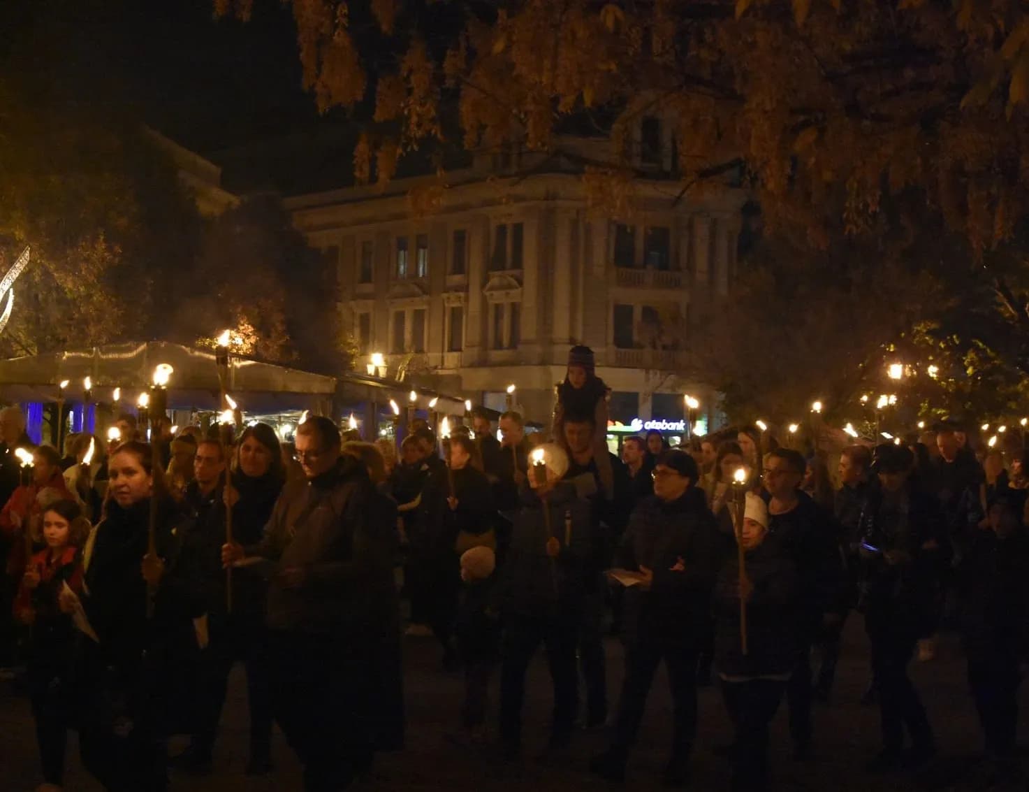 Fáklyás felvonulás a reformáció ünnepén - Nyíregyháza-Városi Református Egyházközség, 2024. november 4.