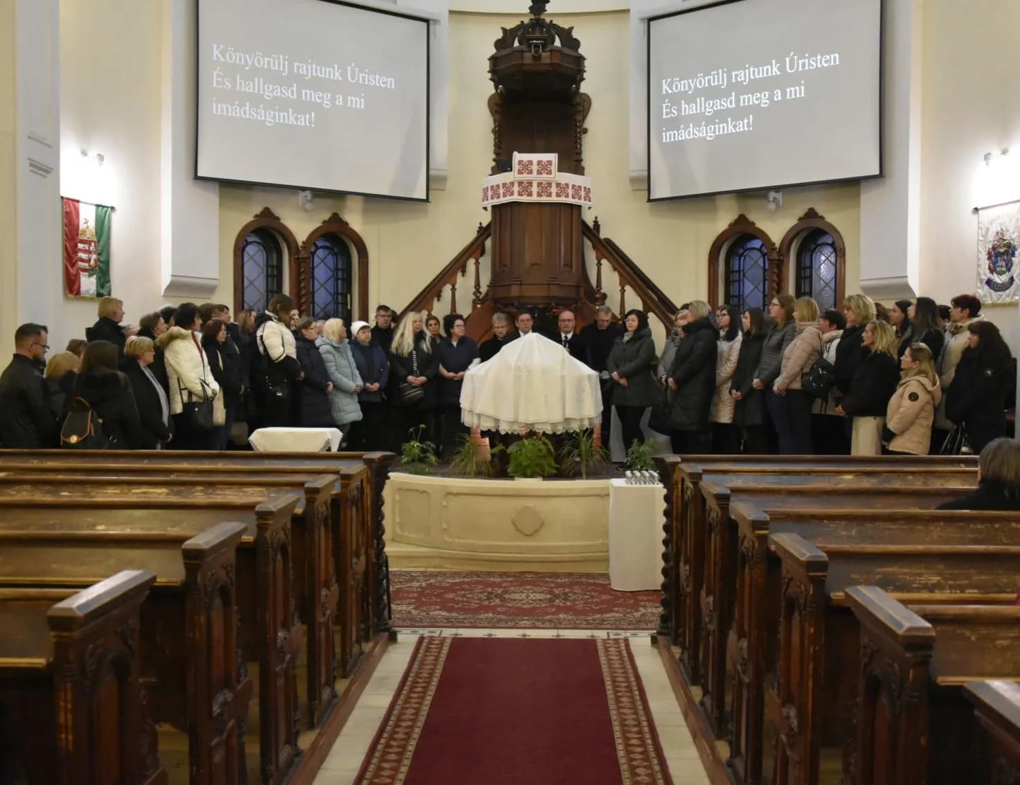 Közösen imádkoztunk az egészségügyben és a szociális ellátásban munkálkodókért - Nyíregyháza-Városi Református Egyházközség, 2026. március 6.