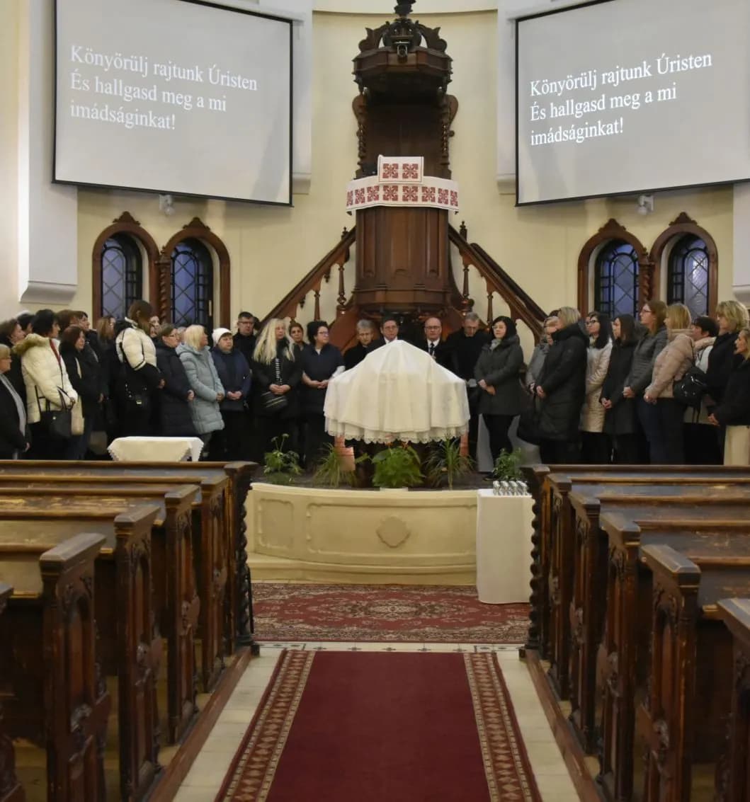 Közösen imádkoztunk az egészségügyben és a szociális ellátásban munkálkodókért