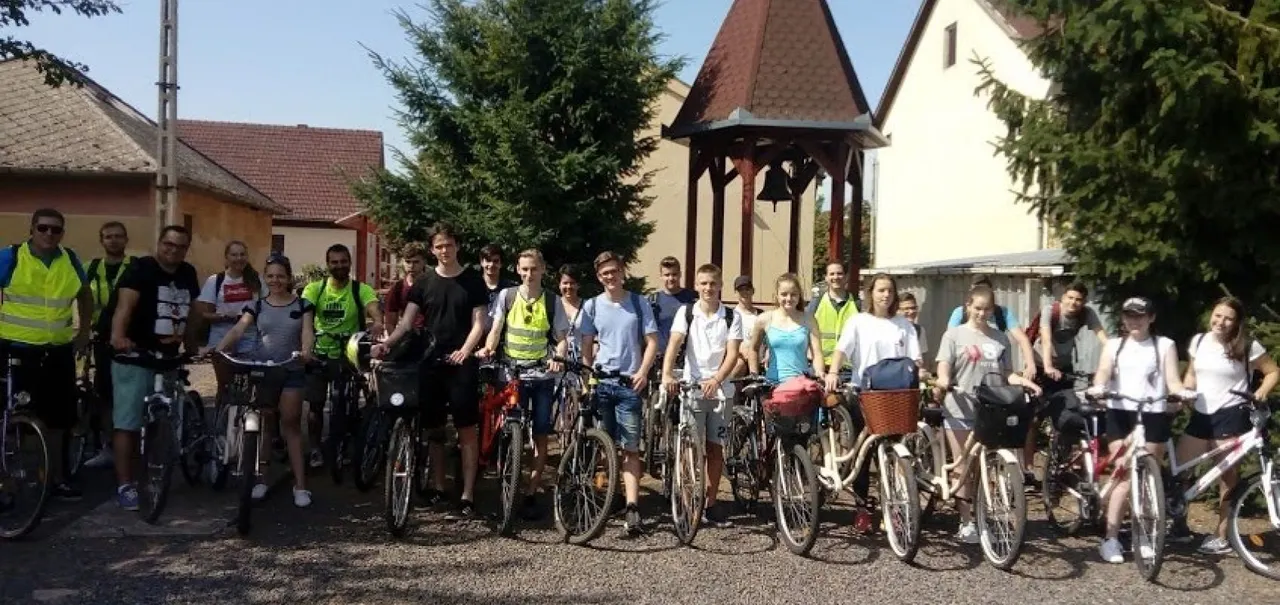 Biciklitúra - Tokajig tekertek a fiatajaink - Nyíregyháza-Városi Református Egyházközség, 2018. július 5.