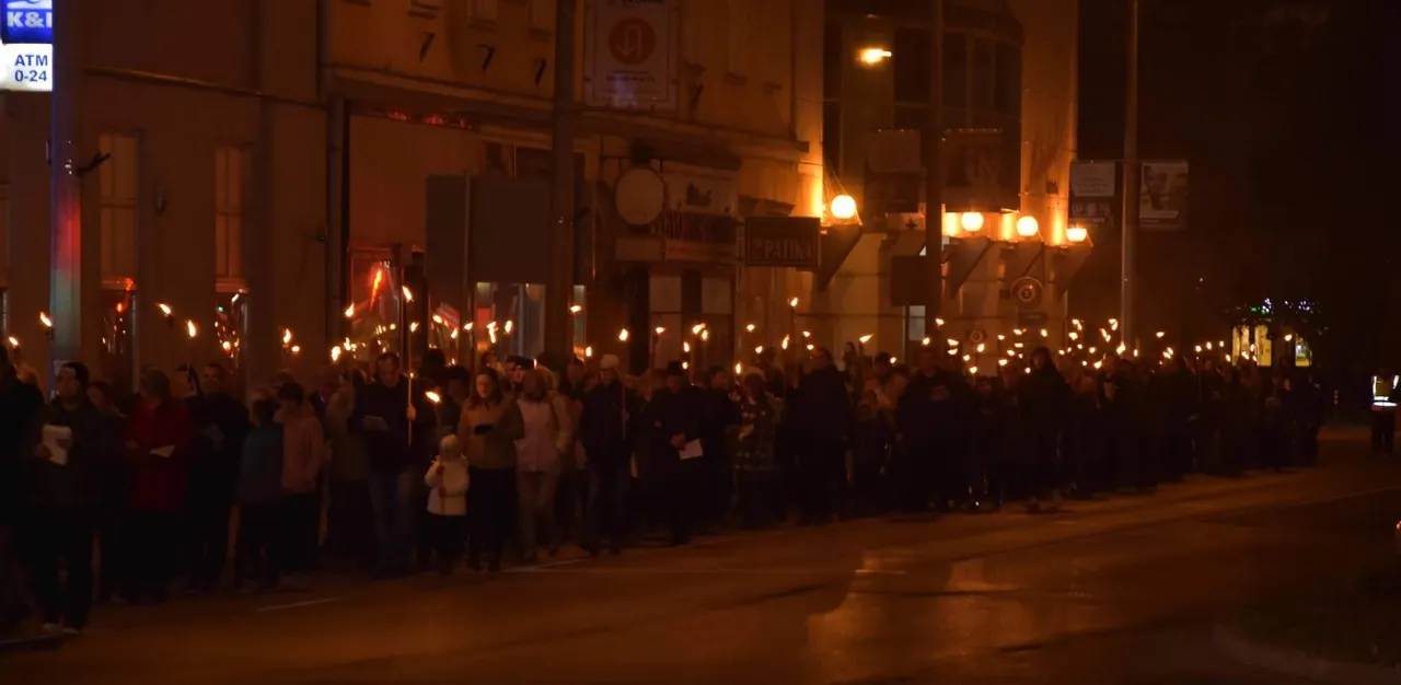 Fáklyás felvonulás a reformáció napján - 2019. október 31.