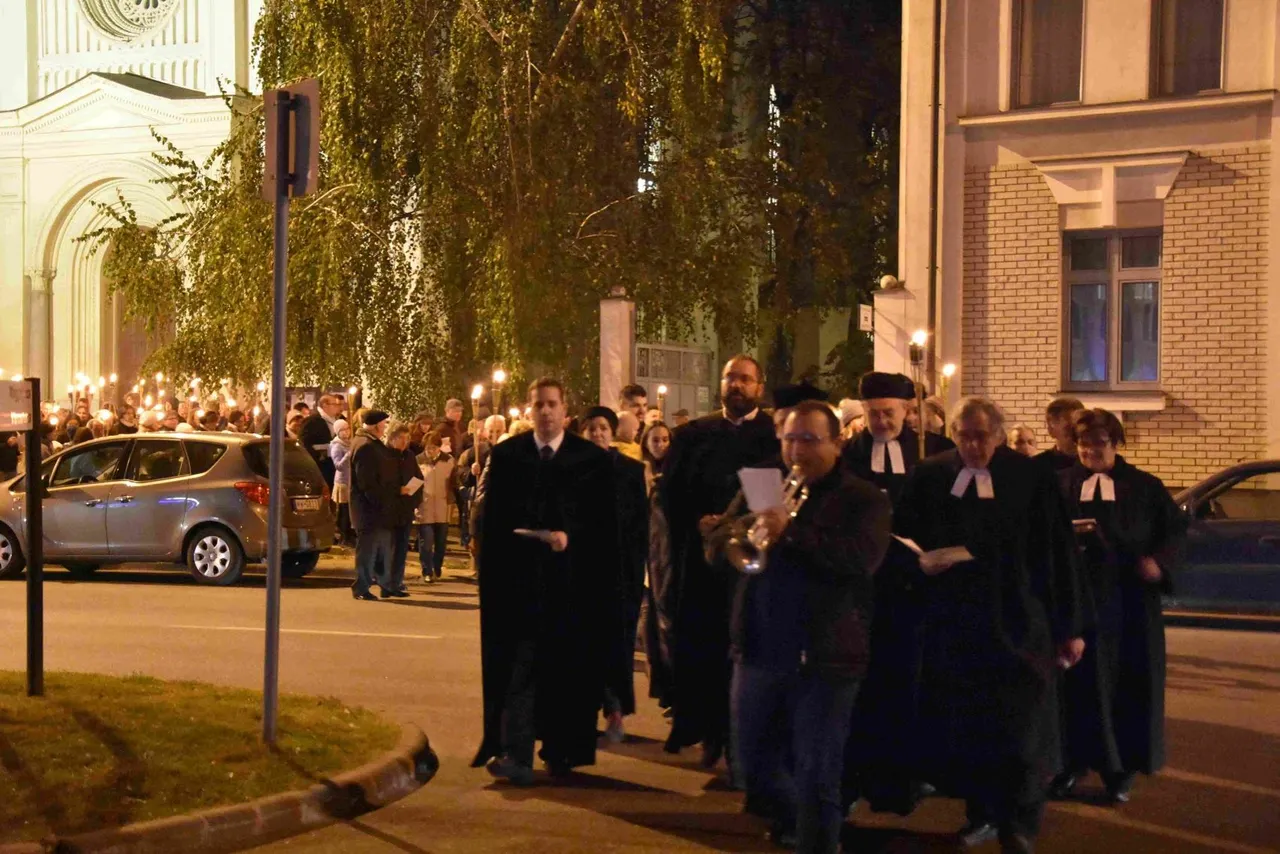 Fáklyás felvonulás a reformáció napján - 18. kép