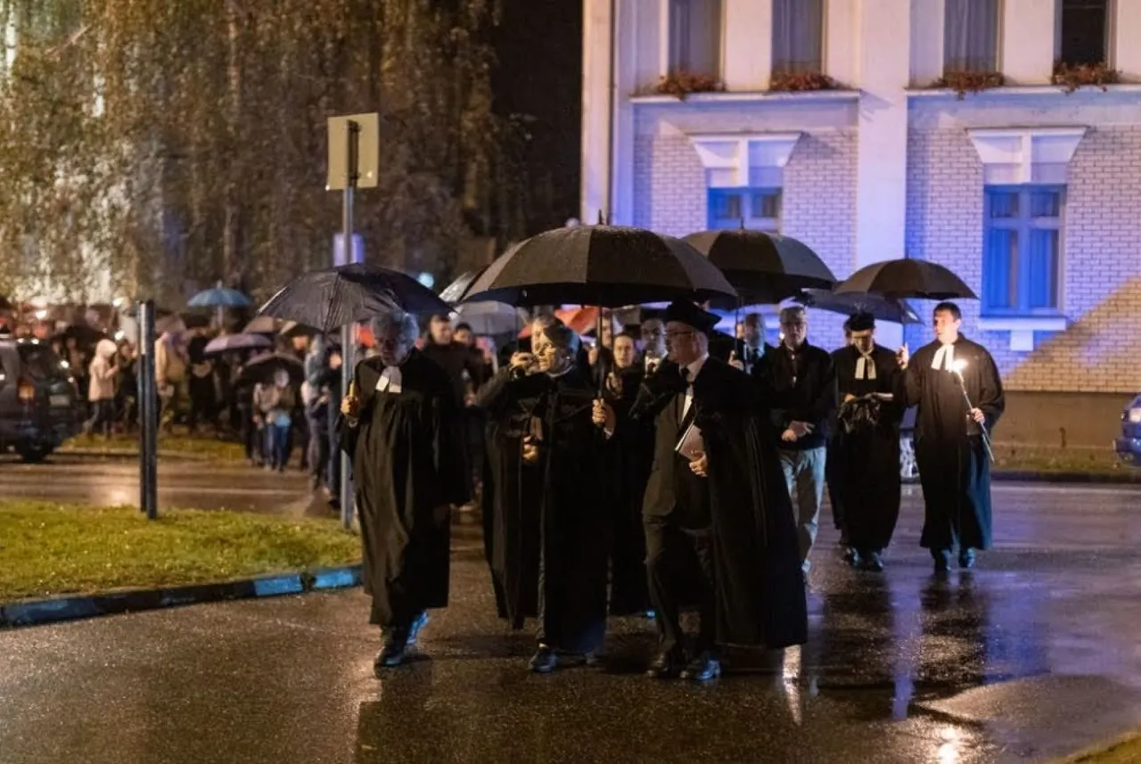 2023.10.31. - Fáklyás menet a Reformáció ünnepén - 4. kép