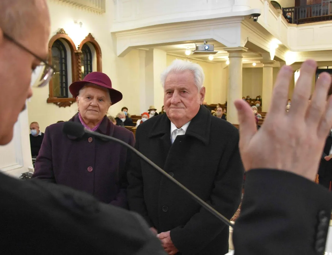 Áldást kaptak a jubiláló házaspárok - Nyíregyháza-Városi Református Egyházközség, 2020. december 31.