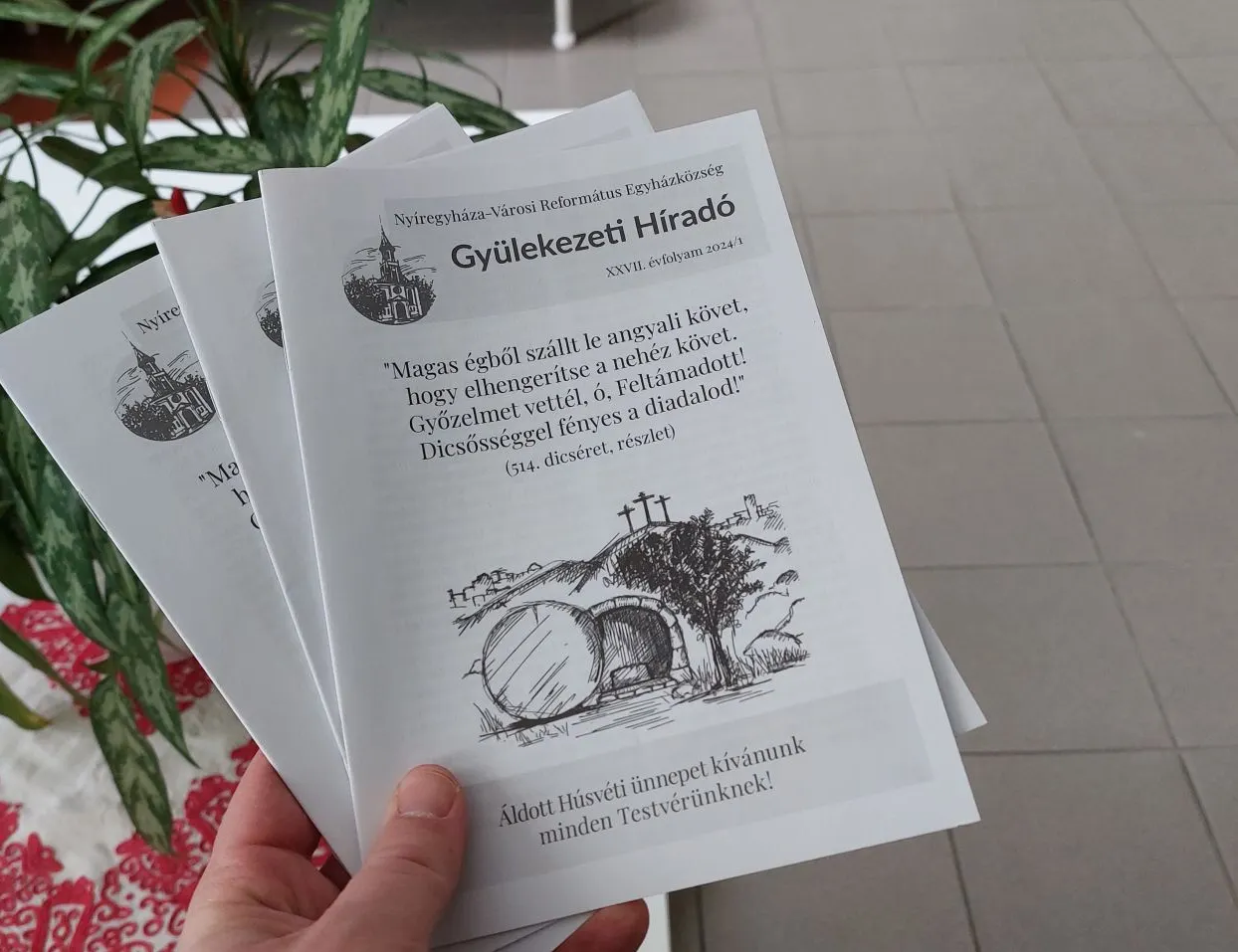 Online is olvasható a húsvéti Gyülekezeti Híradó - Nyíregyháza-Városi Református Egyházközség, 2024. március 31.