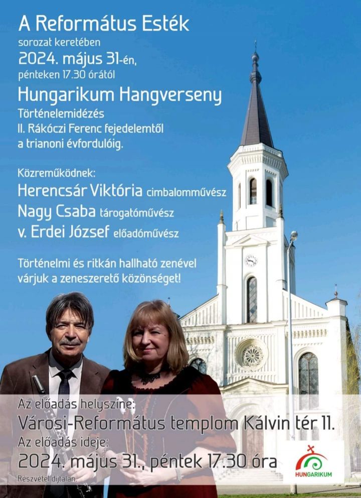 Hungarikum Hangverseny a Templomunkban